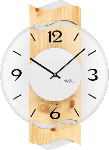 NÁSTENNÉ HODINY AMS Designové nástenné hodiny AMS 9623, 39 cm