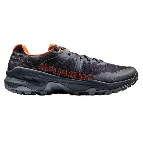 Pánske tenisky Pánske trekingové topánky MAMMUT Sertig II Low GTX® Men Black-Orange - 46