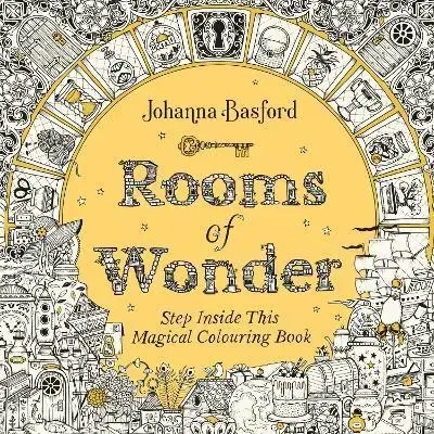 Maľovanky pre dospelých Rooms of Wonder - Johanna Basford
