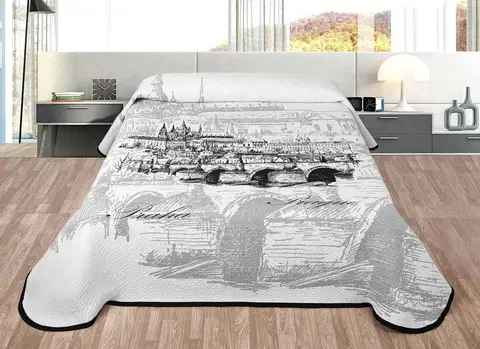 Prehozy Prikrývka na posteľ, PRAHA 240 x 260 cm
