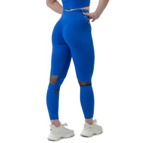 Dámske klasické nohavice Legíny Nebbia FIT Activewear 443 blue - XS