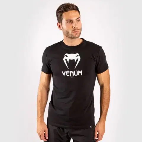 Tričká Venum Tričko Classic Black  LL