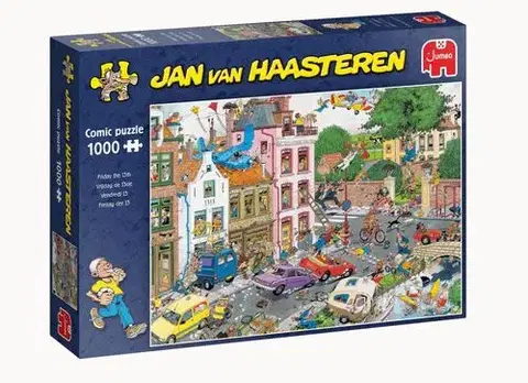 1000 dielikov TM Toys Puzzle Piatok trinásteho 1000 Jan van Haasteren