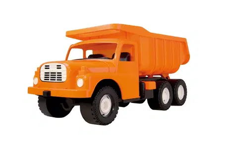 Hračky - dopravné stroje a traktory DINO - Transformers oranžová