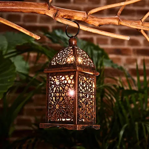 Drobné dekorácie a doplnky Kovový lampáš Casa Bonita