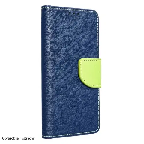 Puzdrá na mobilné telefóny Puzdro FANCY Book pre Samsung Galaxy S22, modrézelené TEL133664