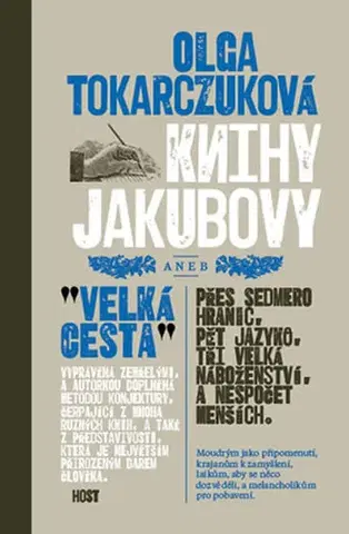 Historické romány Knihy Jakubovy - Olga Tokarczuková