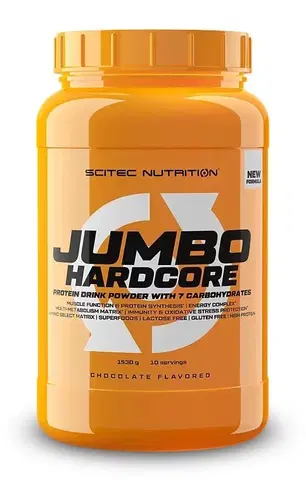 Anabolizéry a NO doplnky Jumbo Hardcore - Scitec Nutrition 3060 g Brittle White Chocolate