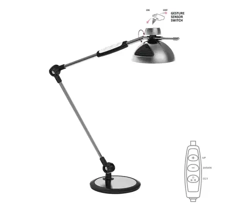 Lampy Prezent Prezent  - LED Stmievateľná stolná lampa AMSTERDAM LED/10W/230V 