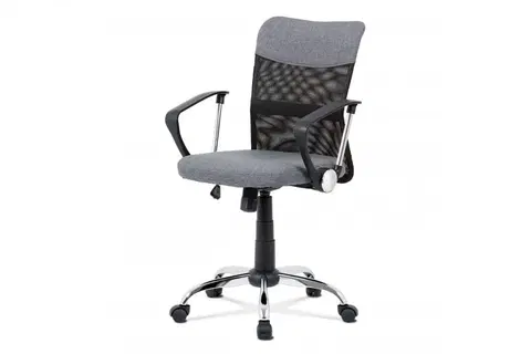 Kancelárske stoličky Kancelárska stolička MESH KA-V202 AUTRONIC Sivá