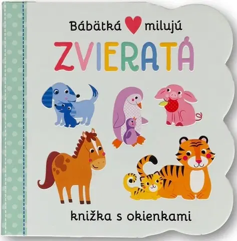 Leporelá, krabičky, puzzle knihy Bábätká milujú - Zvieratá