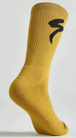 Pánske ponožky Specialized Merino Midweight Tall Logo Socks S