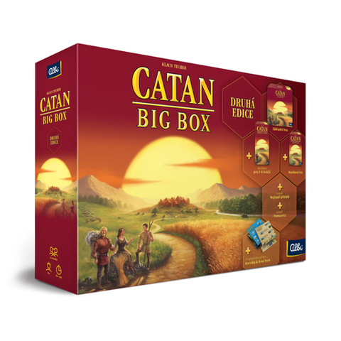 Rodinné hry Albi Albi hra Catan Big Box (druhá edícia)