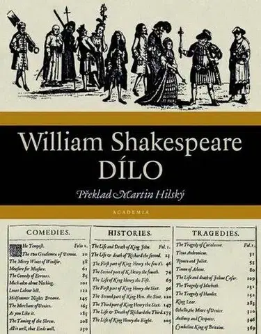 Svetová beletria Dílo - William Shakespeare, 3. vydání - William Shakespeare