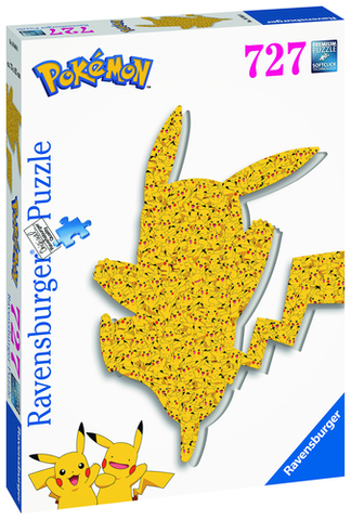 Limitovaná edícia Ravensburger Puzzle Pokémon Pikachu silueta 727 Ravensburger