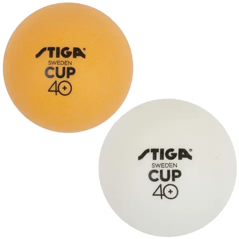 Pingpongové loptičky Loptičky na stolný tenis STIGA CUP ABS 6ks