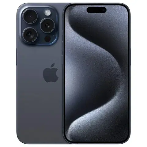 Mobilné telefóny Apple iPhone 15 Pro 1TB, blue titanium MTVG3SXA