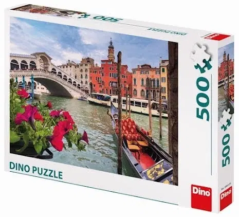 500 dielikov Dino Toys Puzzle Venice 500 Dino