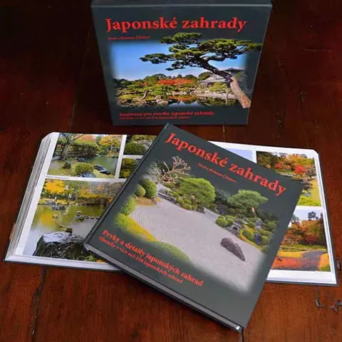 Okrasná záhrada Japonské zahrady - komplet 2 knihy - Pavel Číhal,Romana Číhalová