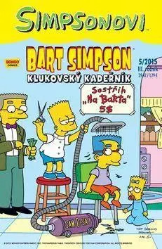Komiksy Bart Simpson Klukovský kadeřník 5/2015