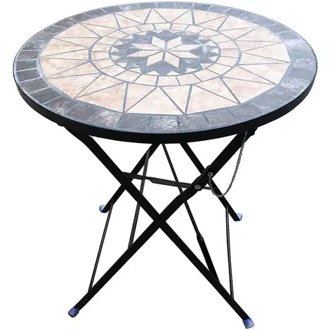 Záhradné stoly Keramický stolík  60x74 cm