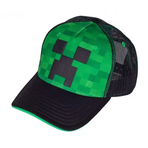 Hračky ASTRA - Šiltovka Minecraft Creeper - zelená