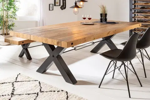 Jedálenské stoly Jedálenský stôl THETIS Dekorhome 200x100x76 cm