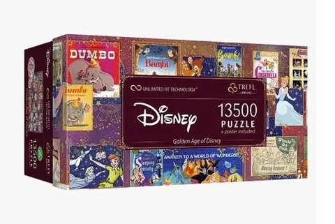 Nad 6000 dielikov Trefl Puzzle Zlatý vek Disney 13500 Trefl Prime