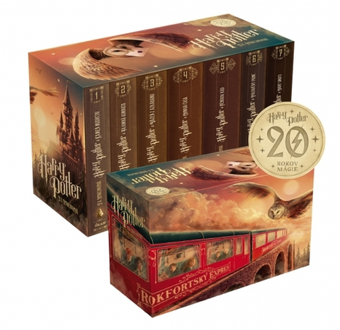 Fantasy, upíri Harry Potter box 1-7: 20. výročie vydania - Joanne K. Rowling