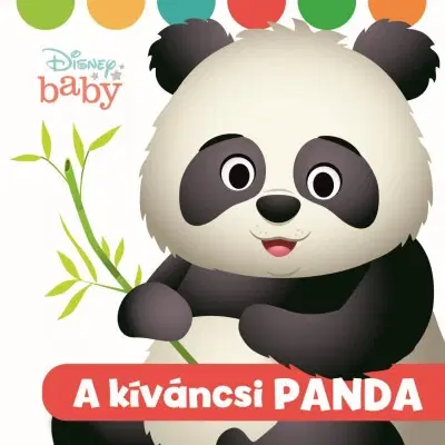 Leporelá, krabičky, puzzle knihy Disney baby - A kíváncsi panda