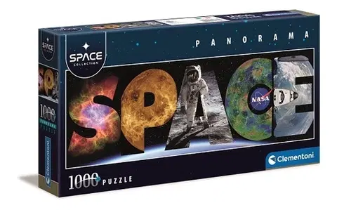 1000 dielikov Puzzle NASA Collection: SPACE 1000 panorama Clementoni