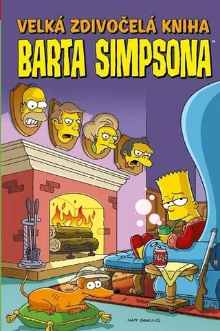 Komiksy Velká zdivočelá kniha Barta Simpsona - Kolektív autorov,Petr Putna