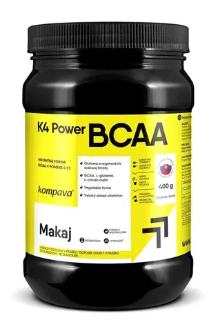 BCAA K4 Power BCAA 4:1:1 - Kompava 400 g Grep+Limetka