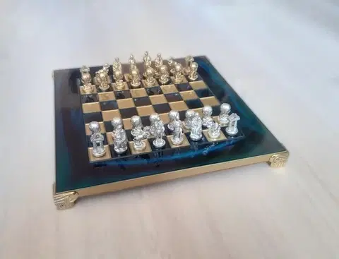 Šachové hry Manopoulos Šach Manopoulos Atlas modrý