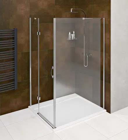 Sprchové dvere GELCO - Legro obdĺžniková sprchová zástena 900x1000mm L/P varianta GL1190GL5610