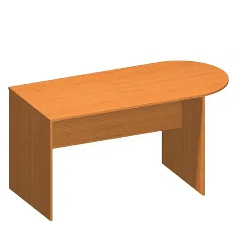 Písacie stoly Zasadací stôl s oblúkom 150, čerešňa, TEMPO ASISTENT NEW 022