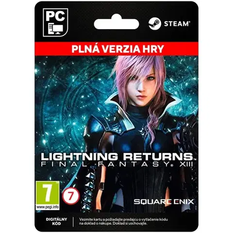 Hry na PC Lightning Returns: Final Fantasy 13 [Steam]