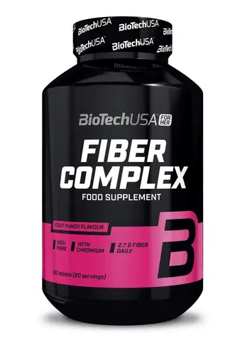 Vitamíny a minerály Fiber Complex - Biotech USA 120 tbl.