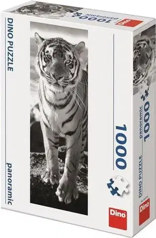1000 dielikov Dino Toys Puzzle Tiger 1000 panoramic Dino