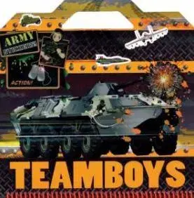 Nalepovačky, vystrihovačky, skladačky Teamboys Army Stickers!