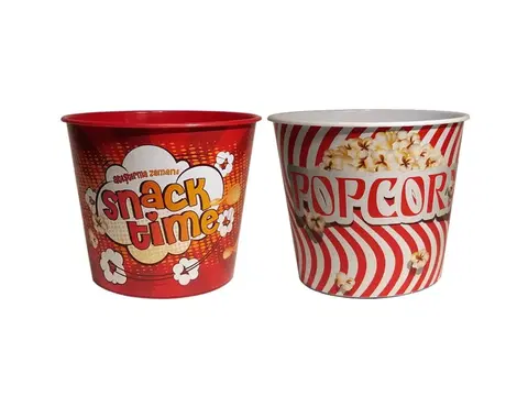 Dózy na potraviny MAKRO - Dóza na popcorn rôzne motívy