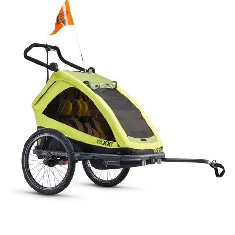 Sedačky a vozíky Cyklovozík TaXXi Elite 2 žltý