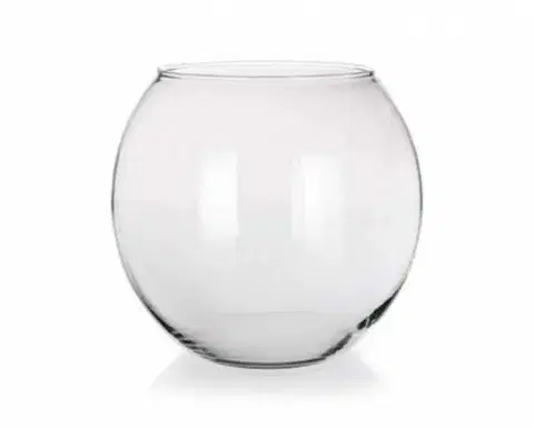 Dekoratívne vázy Kinekus Váza GLOBE guľa priemer 21,5cm, číre sklo