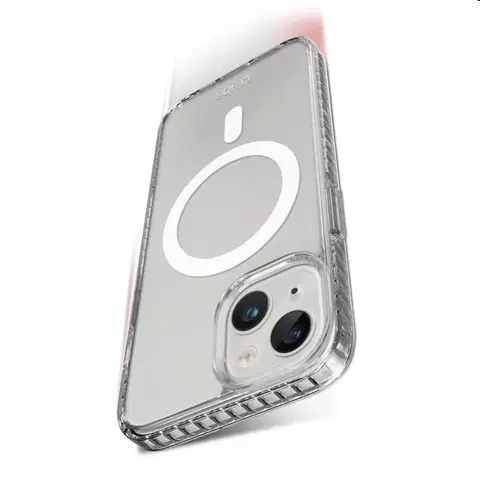 Puzdrá na mobilné telefóny SBS Puzdro Extreme 3 Mag pre Apple iPhone 15, transparentné TEEXMAGIP1561T