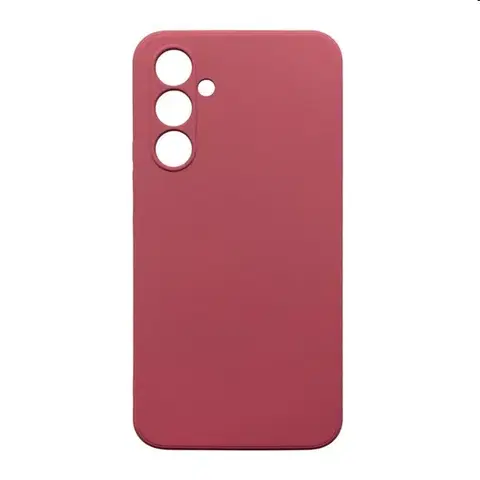 Puzdrá na mobilné telefóny Silikónový kryt MobilNET pre Samsung Galaxy S24, červený PGU-5573-SAM-S24XX