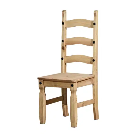 Jedálenské stoličky Stolička CORONA vosk 160204