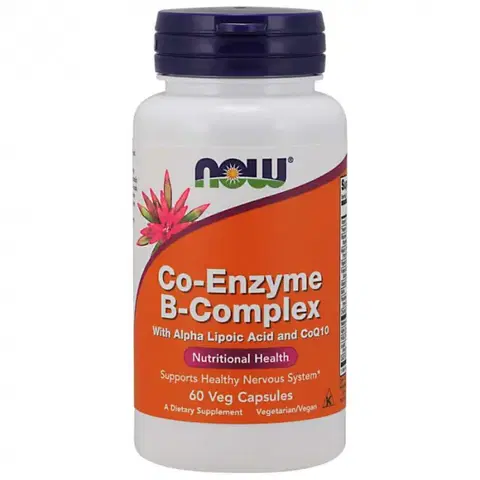 Vitamíny B NOW Foods Co-Enzyme B-Complex 60 kaps.