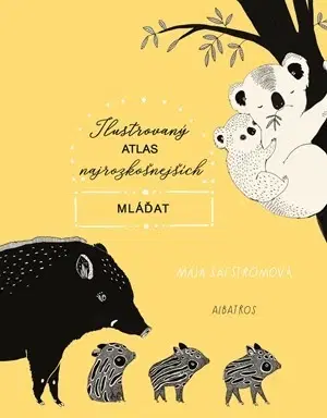 Príroda Ilustrovaný atlas najrozkošnejších mláďat - Maja Säfströmová,Magdaléna Poppelková