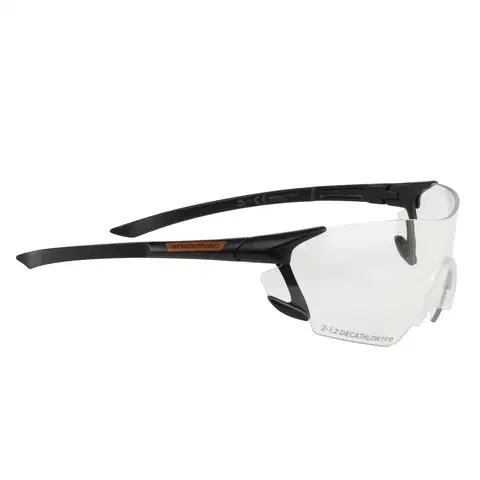 okuliare Ochranné okuliare na športovú streľbu a poľovačku s čírym sklom