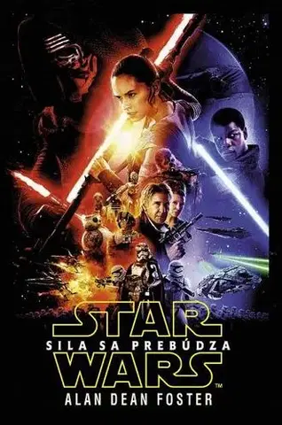 Sci-fi a fantasy Star Wars Sila sa prebúdza - Alan Dean Foster,Disney